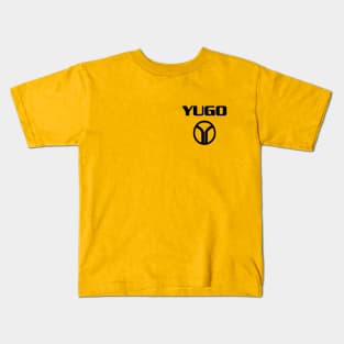 Yugo - small logo on chest Kids T-Shirt